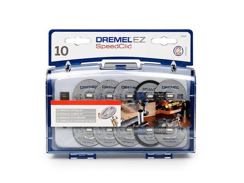 Dremel Trennscheibe EZ SpeedClic SC690 Schneid-Set Schneid-Set für das EZ SpeedClic Schnellwechselsystem