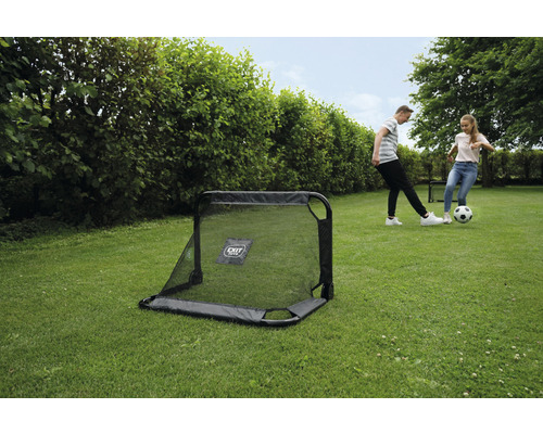 EXIT Pico voetbaldoel, set van 2, 60x90x60 cm, zwart