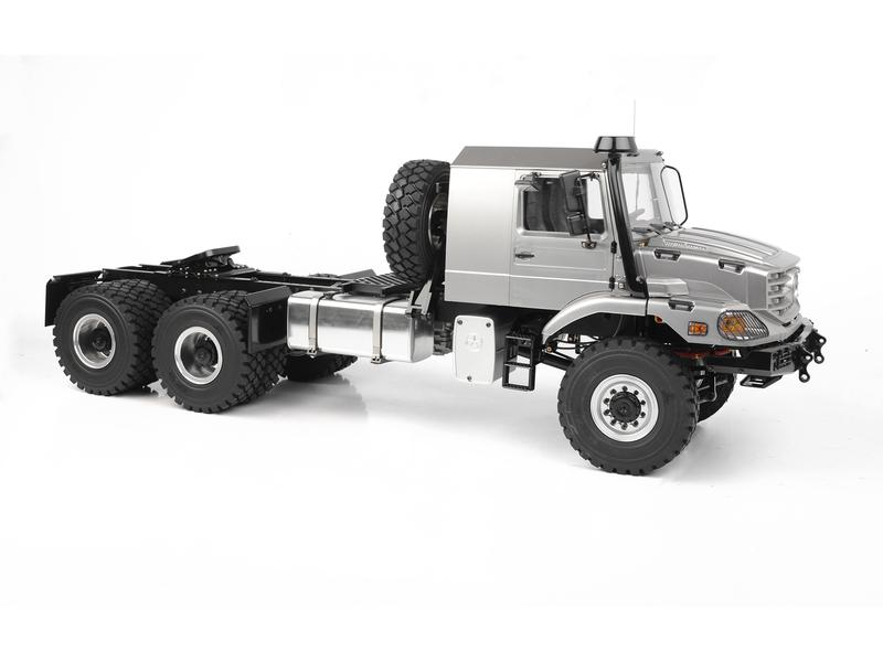 RC4WD Lastwagen Sledge Hammer Heavy Haul Truck 6 x 6 1:14, Vormontierter 6WD Lastwagen mit 2-Gang Getriebe und 2.4 GHz RC-Anlage