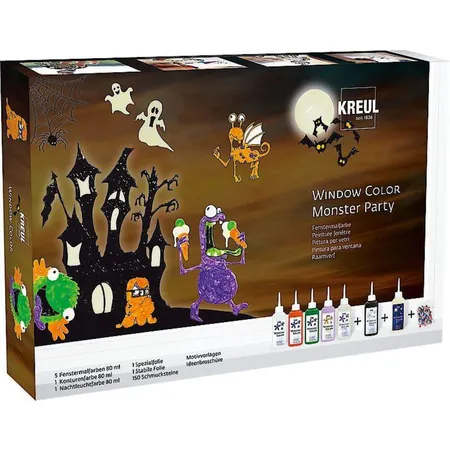 KREUL Window Color Set Monster Party