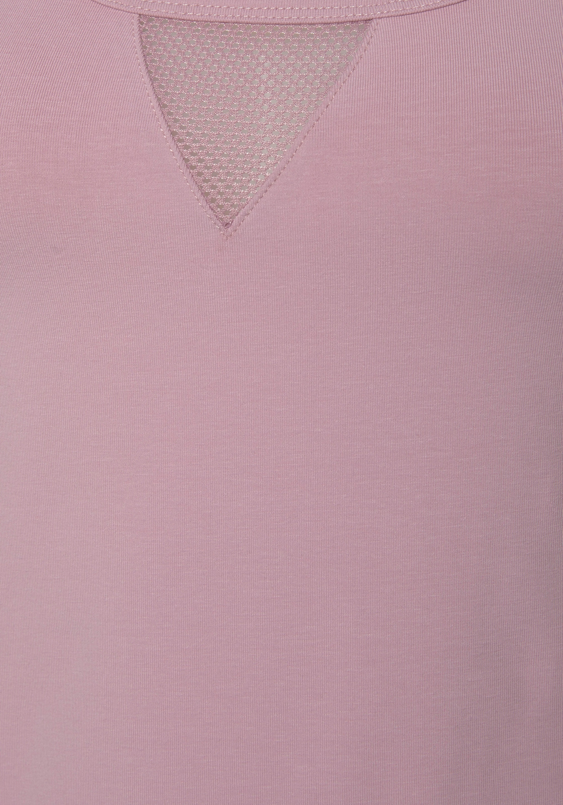 LASCANA ACTIVE Funktionsshirt , mit beschrifteten Trägern und Mesh-Einsatz