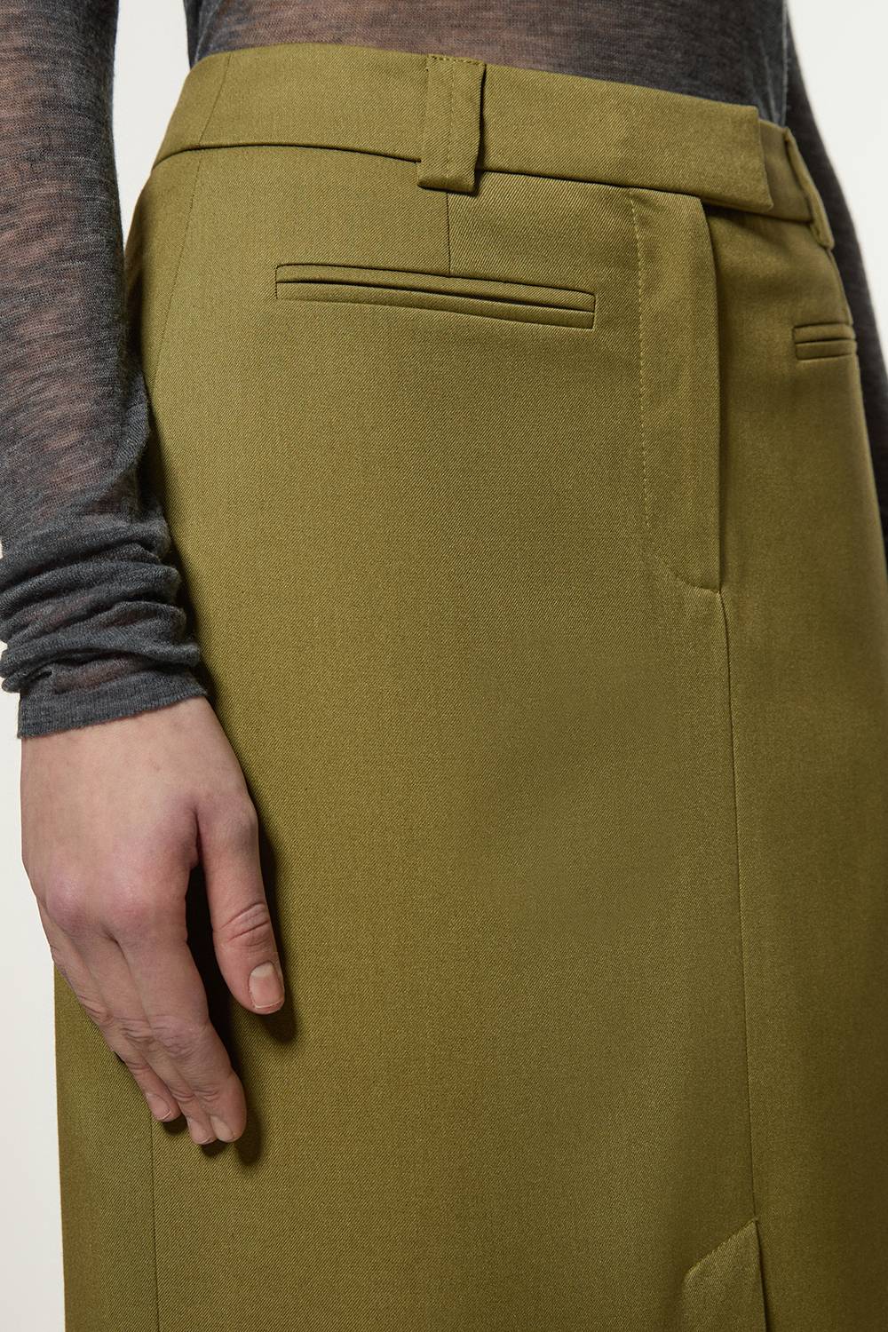 KarenMillen Jupe Crayon Tailleur Structurée Souple Pour Grandes Tailles