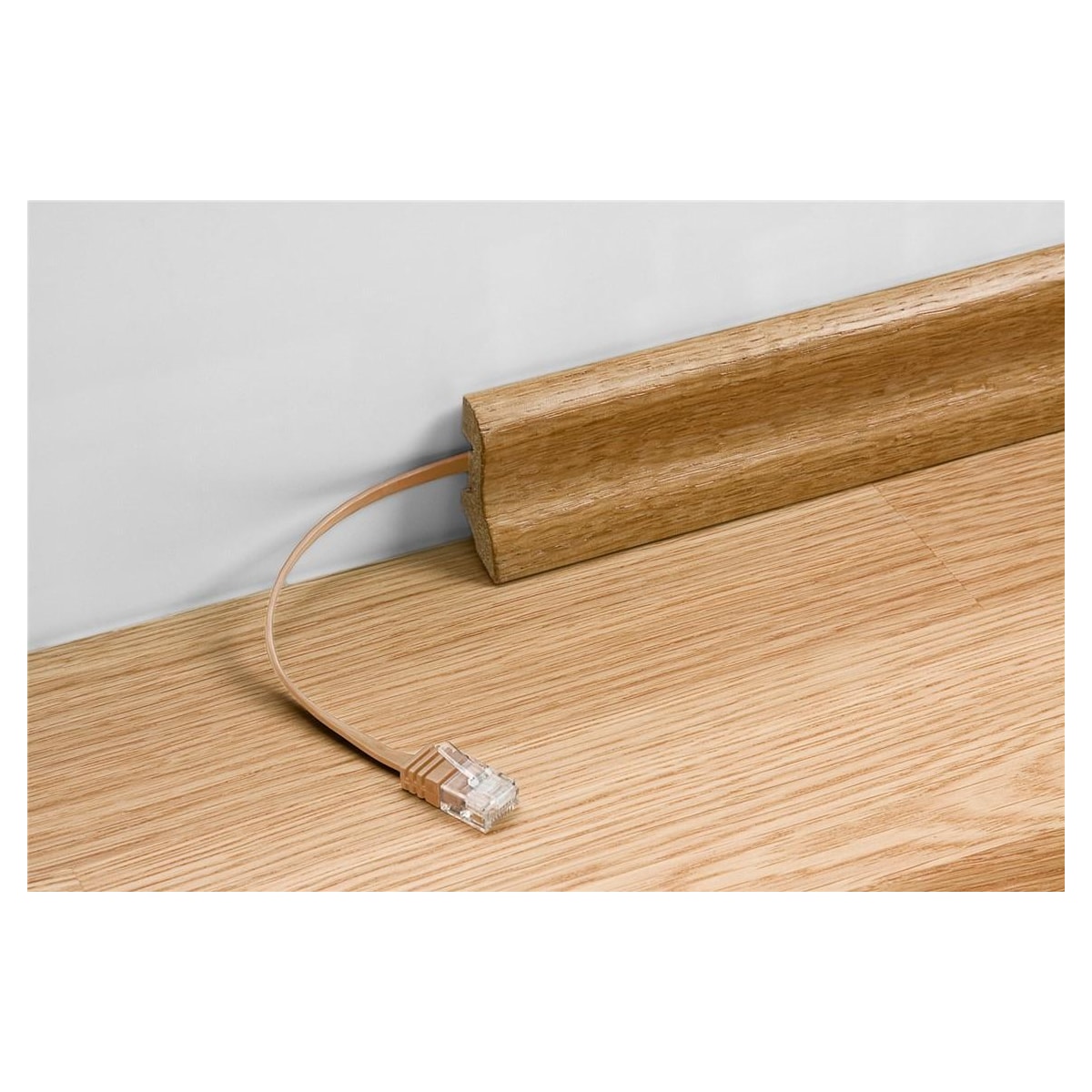 Goobay CAT 6 Flat-patch-kabel, U/UTP, blå
