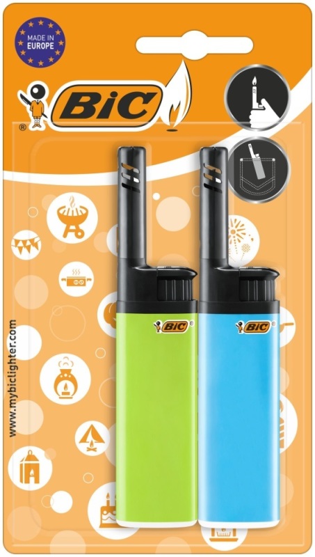 Bic Megalighter Comp Aansteker 2st