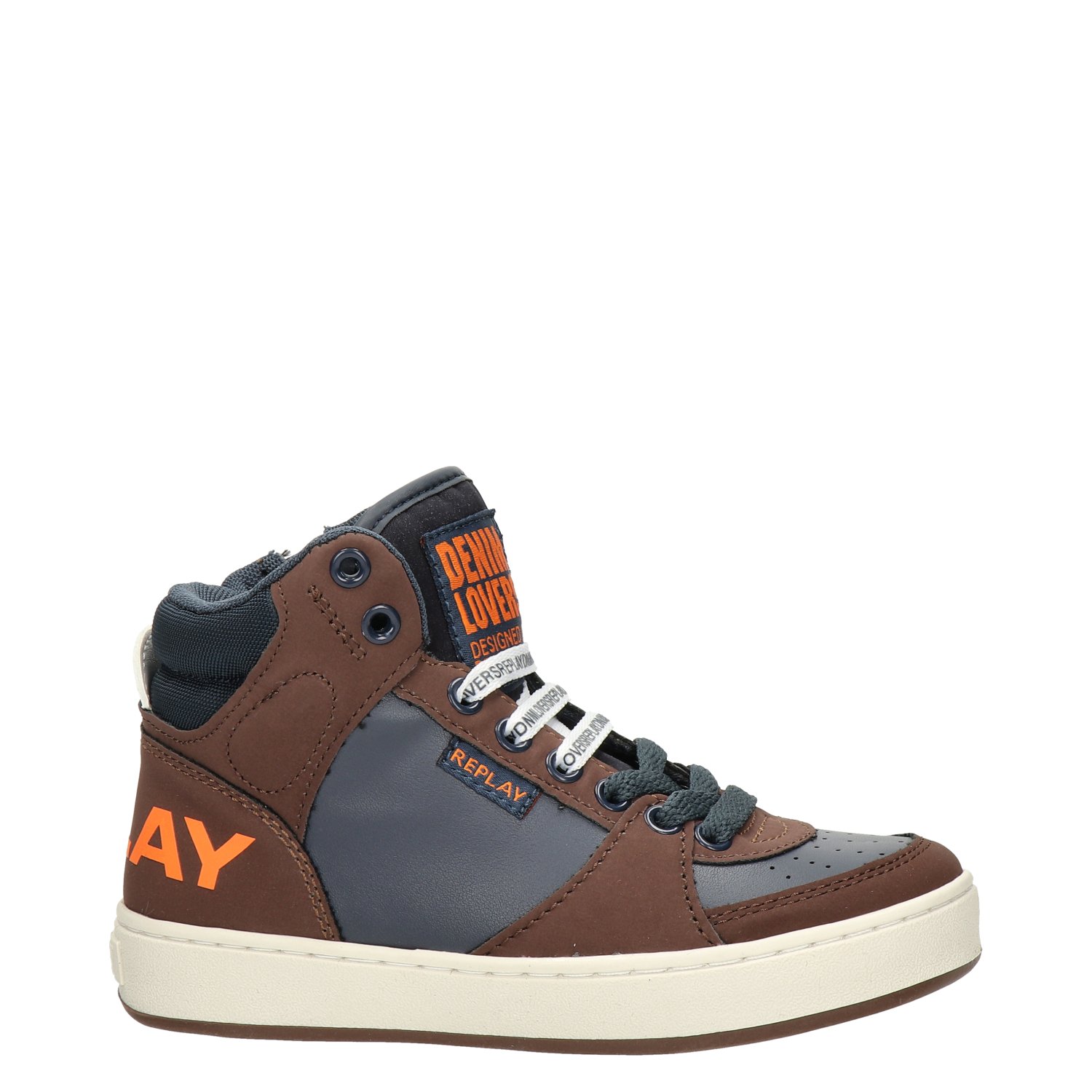 Cobra 1 jongens sneaker Replay Bruin