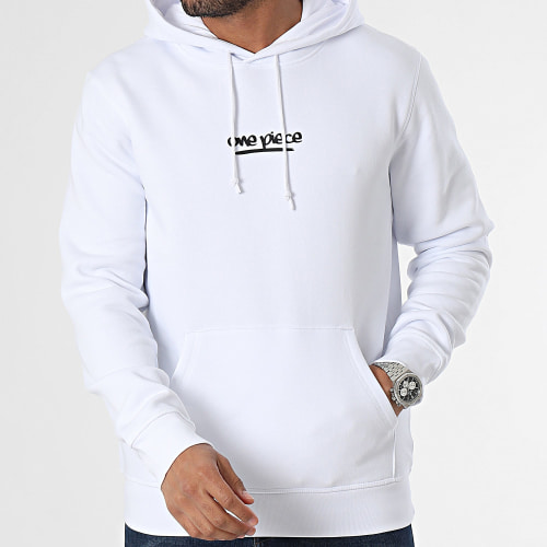 Sweat Capuche Luffy Graf Blanc