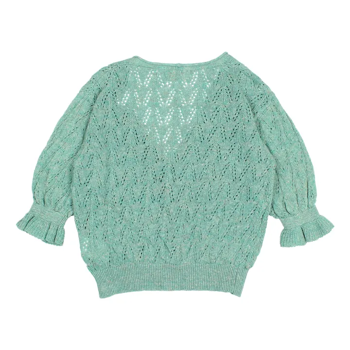 Búho Cardigan Lin Ajouré Romantic | Vert