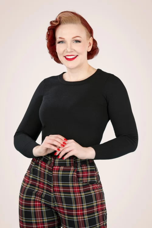Mak Sweater Kelly trui in zwart
