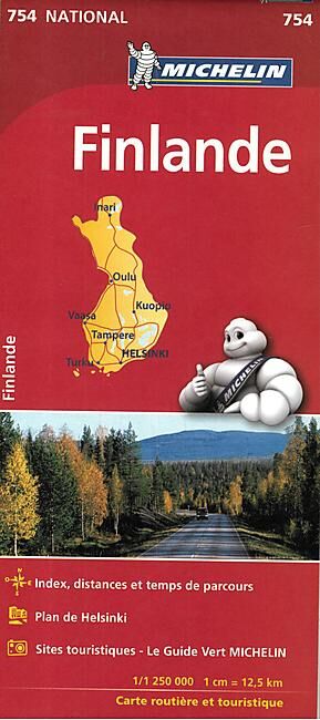 MICHELIN - 754 FINLANDE 1 1 250 000