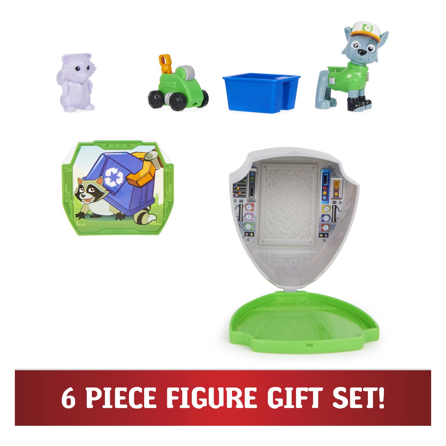 PAW Patrol Big Truck Pups - Rocky Speelfiguur