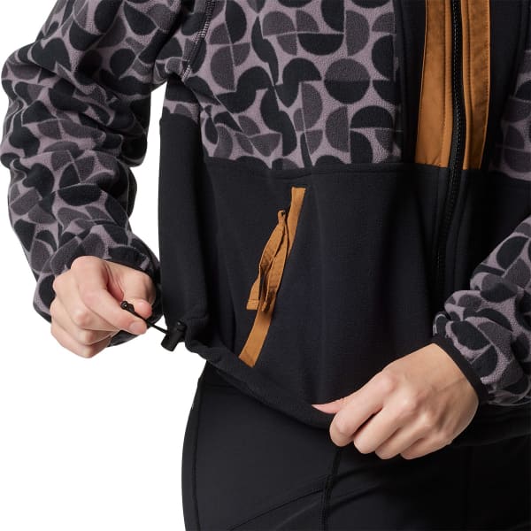 Veste polaire COLUMBIA BACKBOWL II PRINTED FULL ZIP FLEECE W BLACK RETROSCAPE PRINT/BLACK