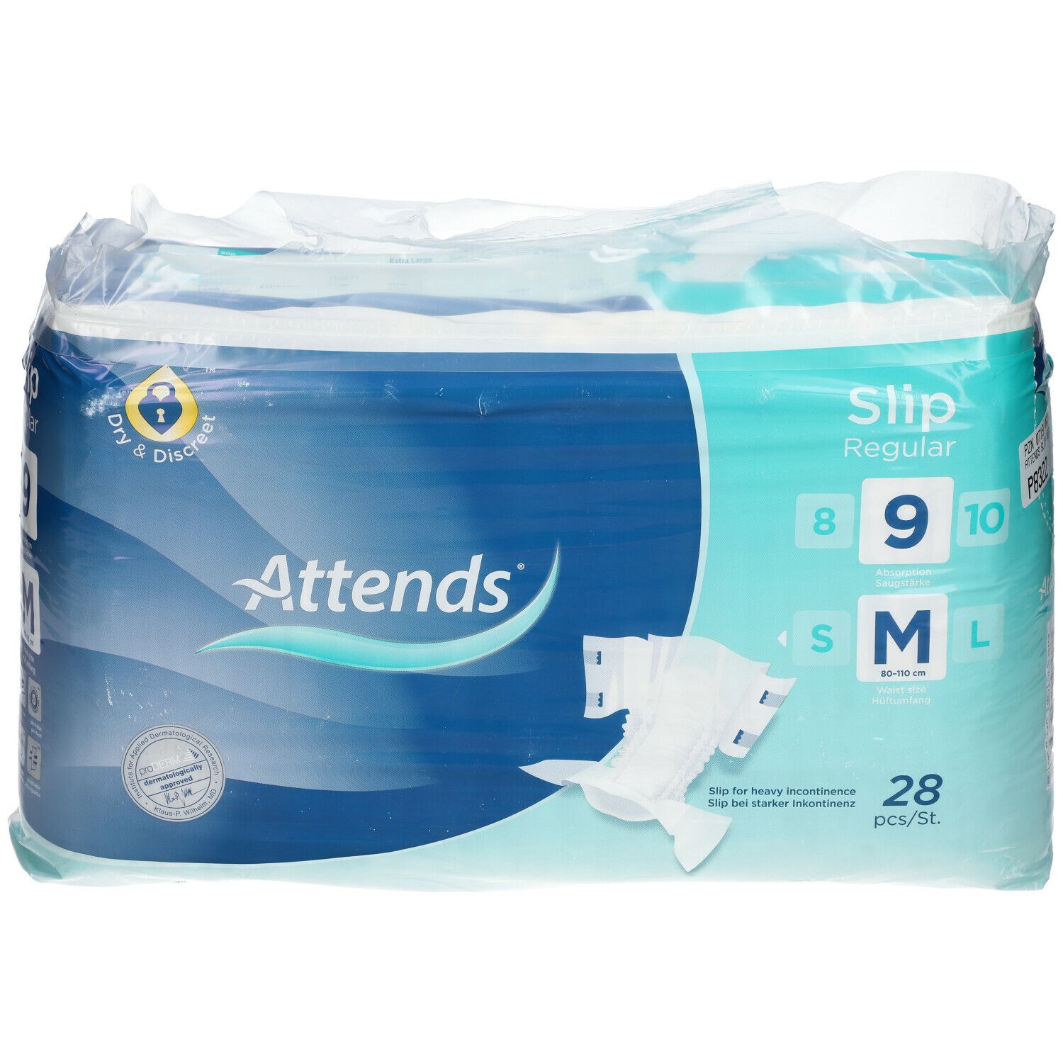 Attends® Slip Regular 9 M