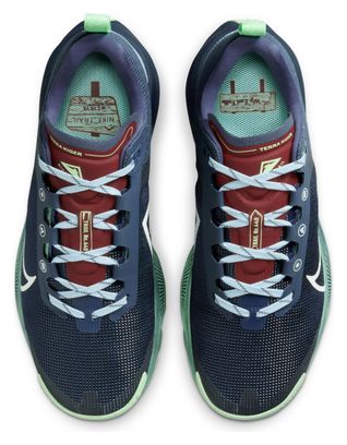 Chaussures de Trail Running Femme Nike React Terra Kiger 9 Bleu Vert