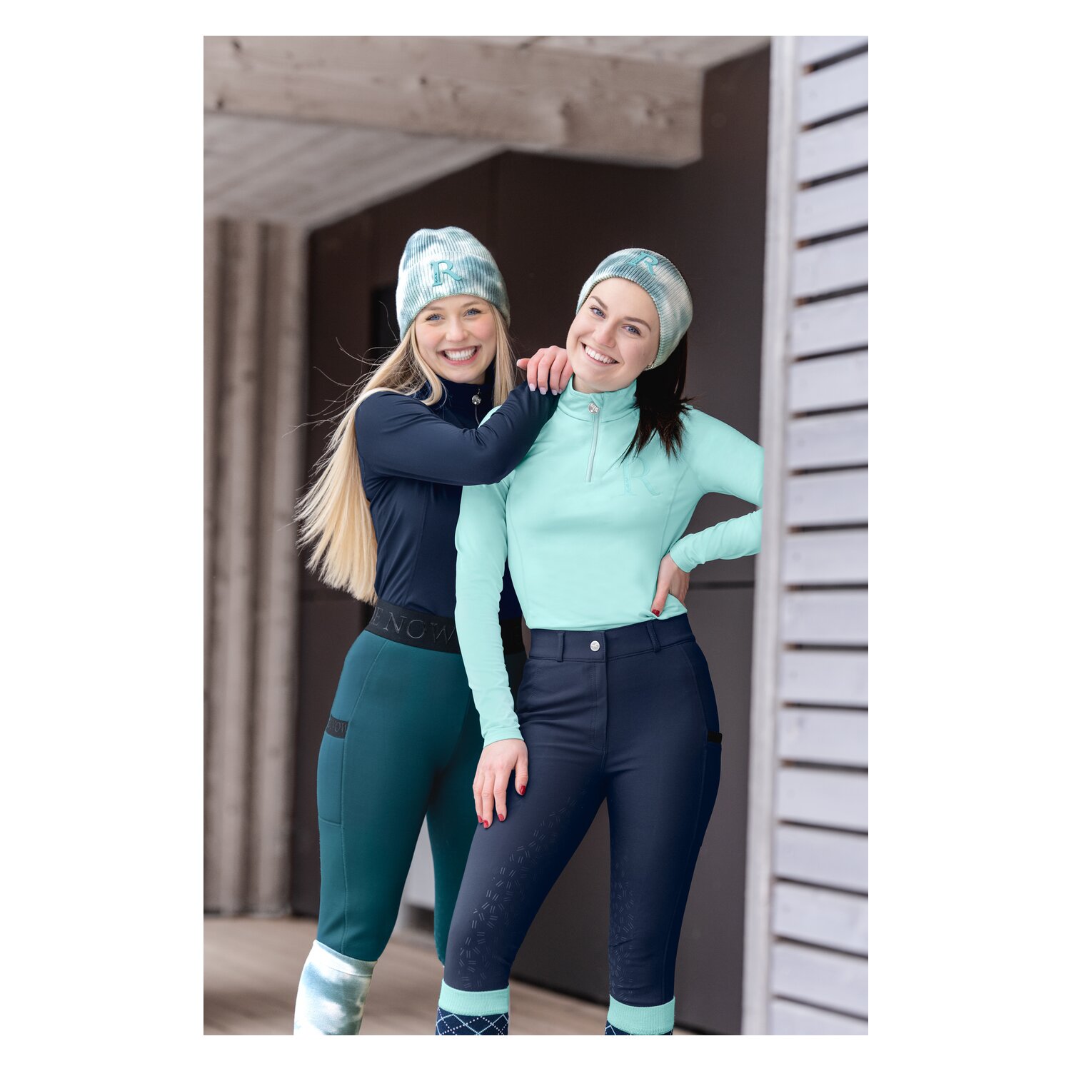 RIDE now Winter-Funktionsshirt - iced blue
