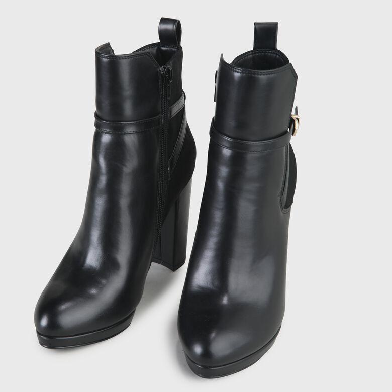 Mariela bottines cheville véganes, noir