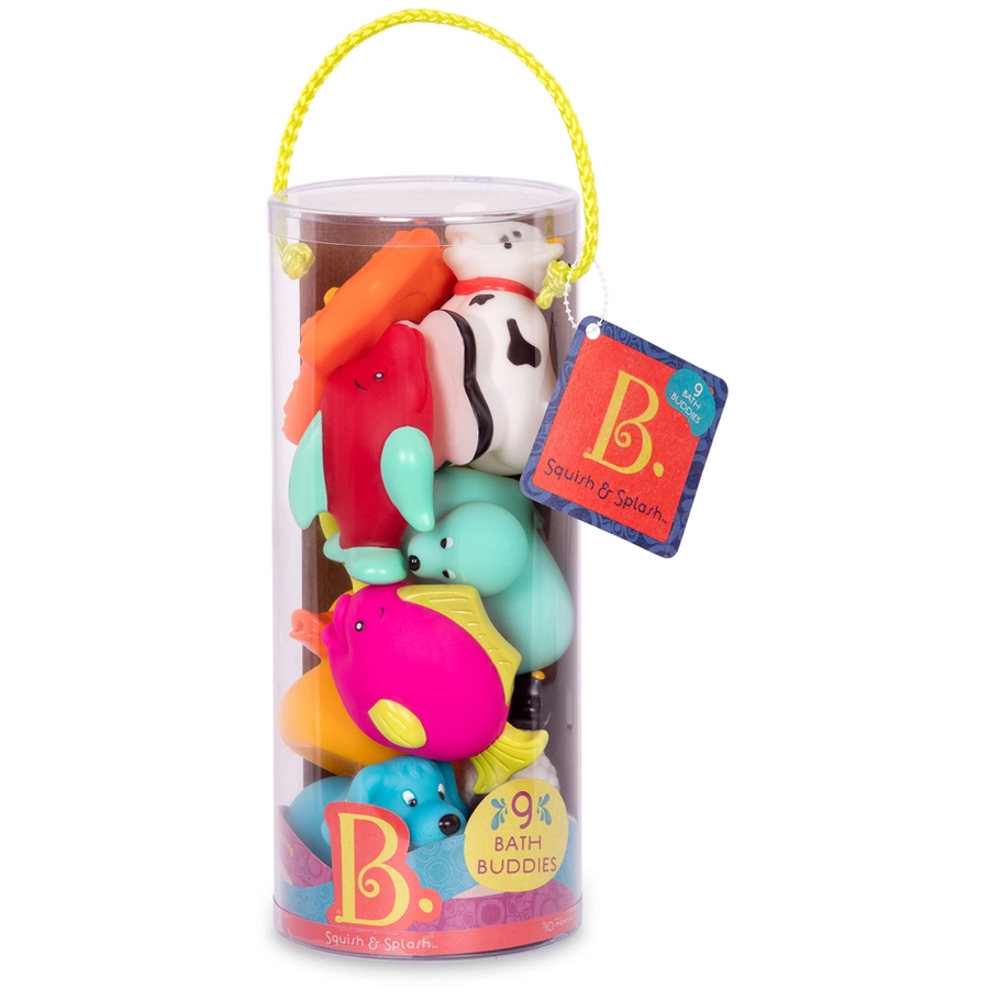 B.TOYS B. Squish & Splash Wasserspielzeug-Tiere Set 1 Mehrfarbig