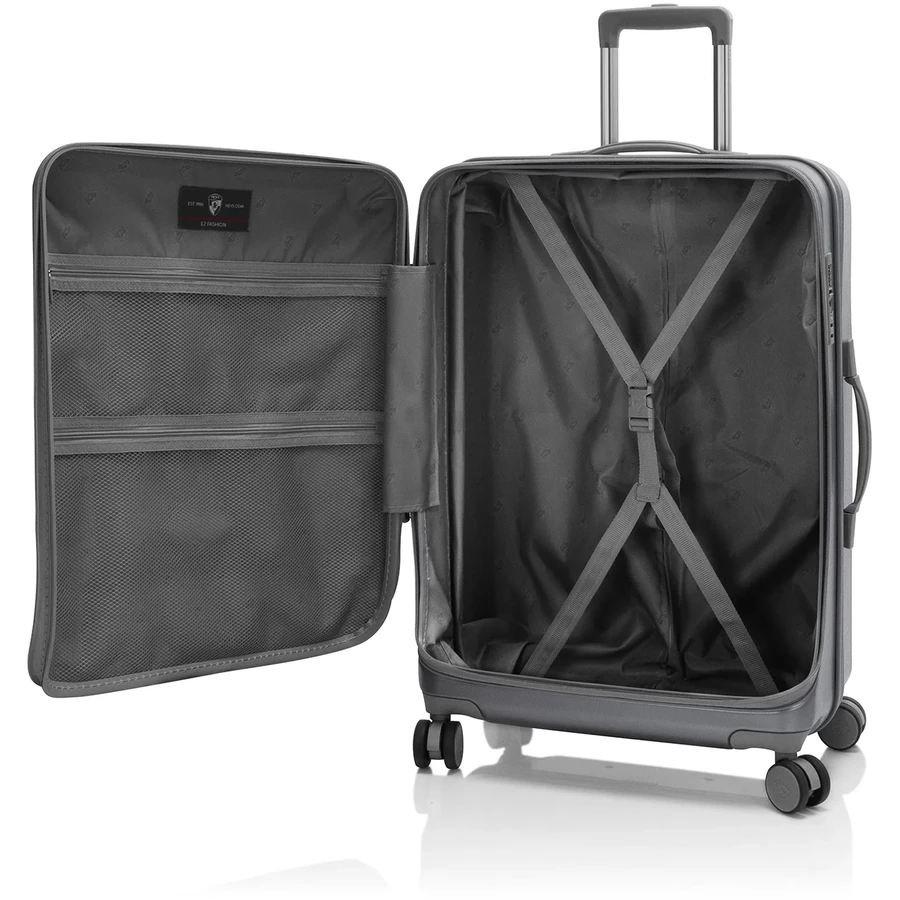 Heys EZ Fashion - 4-Rollen-Trolley M 66 cm erw. charcoal