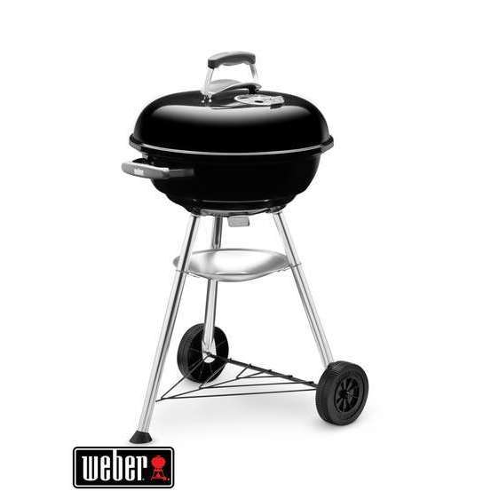 Barbecue à charbon KETTLE CHARCOAL GRILL acier émaillé noir - D.47 cm