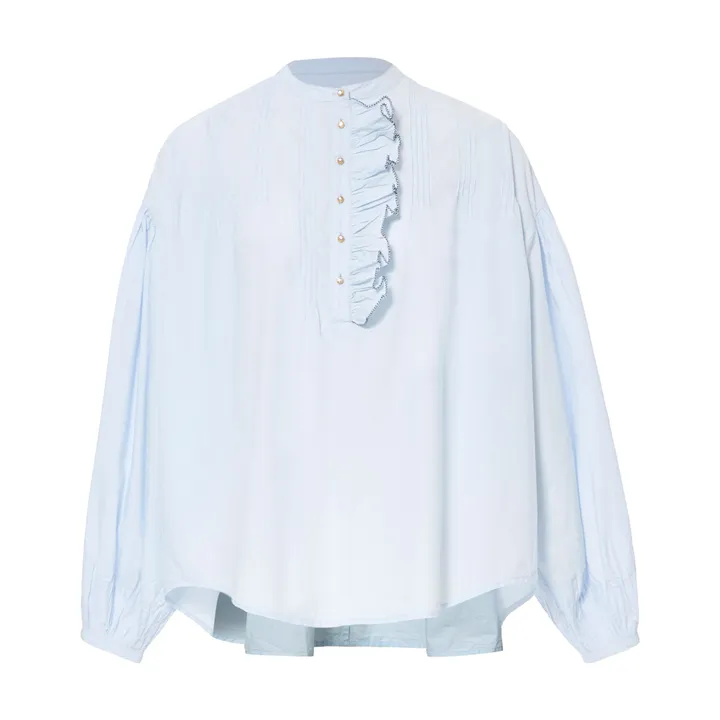 Laurence Bras Blouse Fa | Bleu