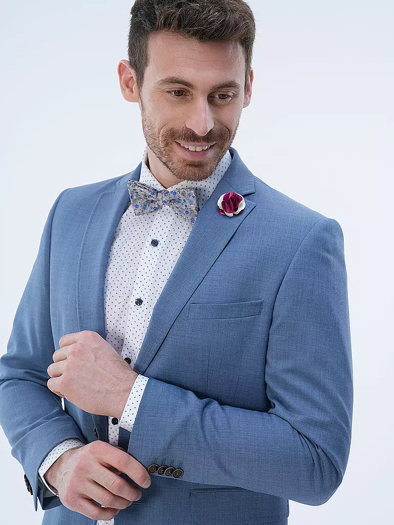 CG - CLUB OF GENTS Sakko Slim Fit PATRICK hellblau