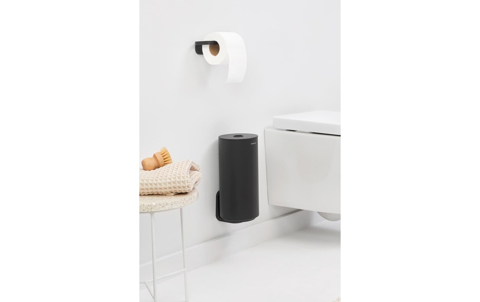 Toilettenpapierhalter Mindset AnthrazitToilettenrollenspender aus recyceltem Material