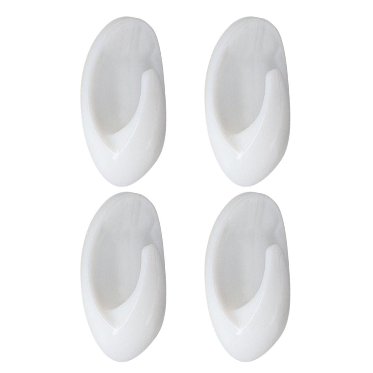 SET 4 CROCHETS 3M BLANC