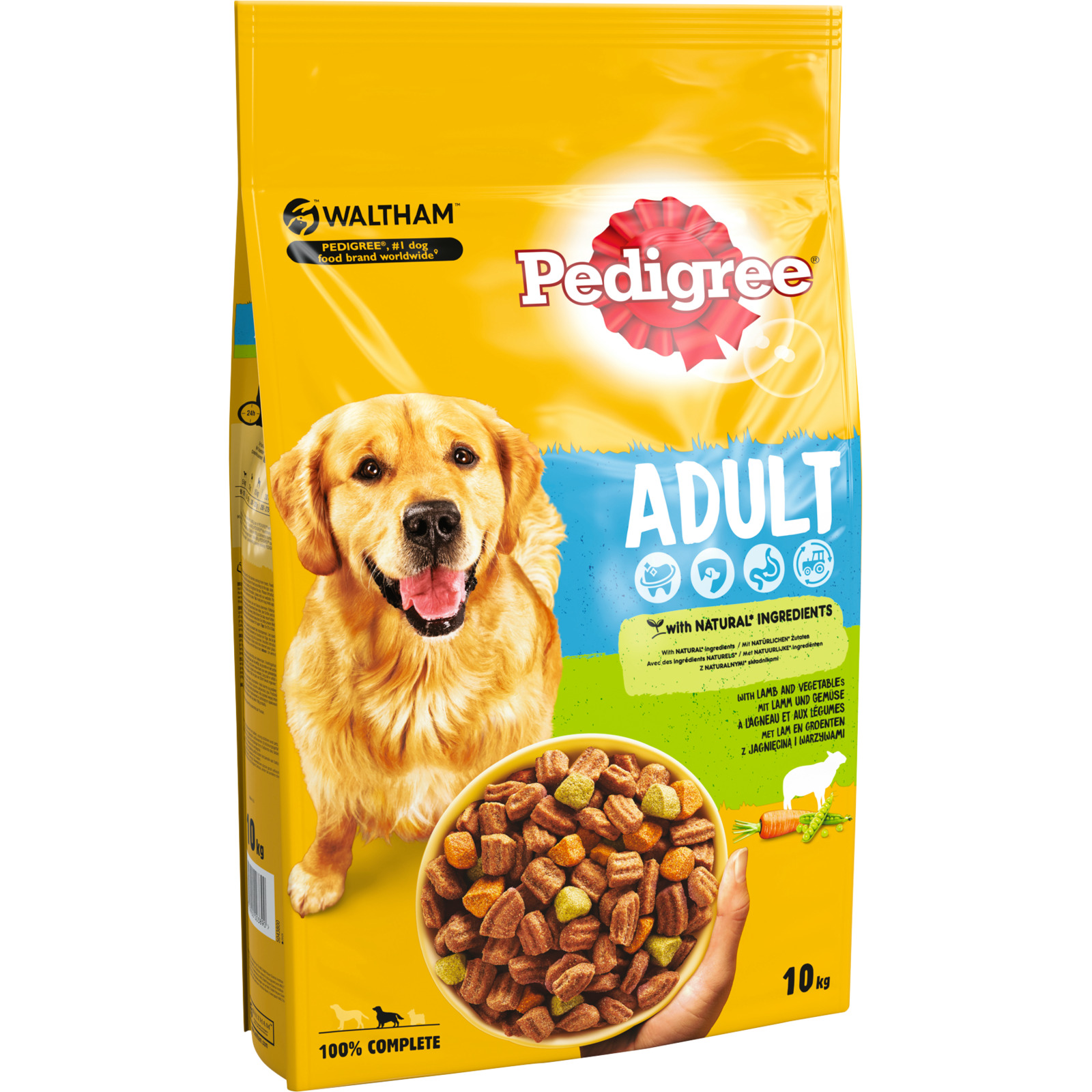 Pedigree Trocken Adult mit Lamm 10 kg
