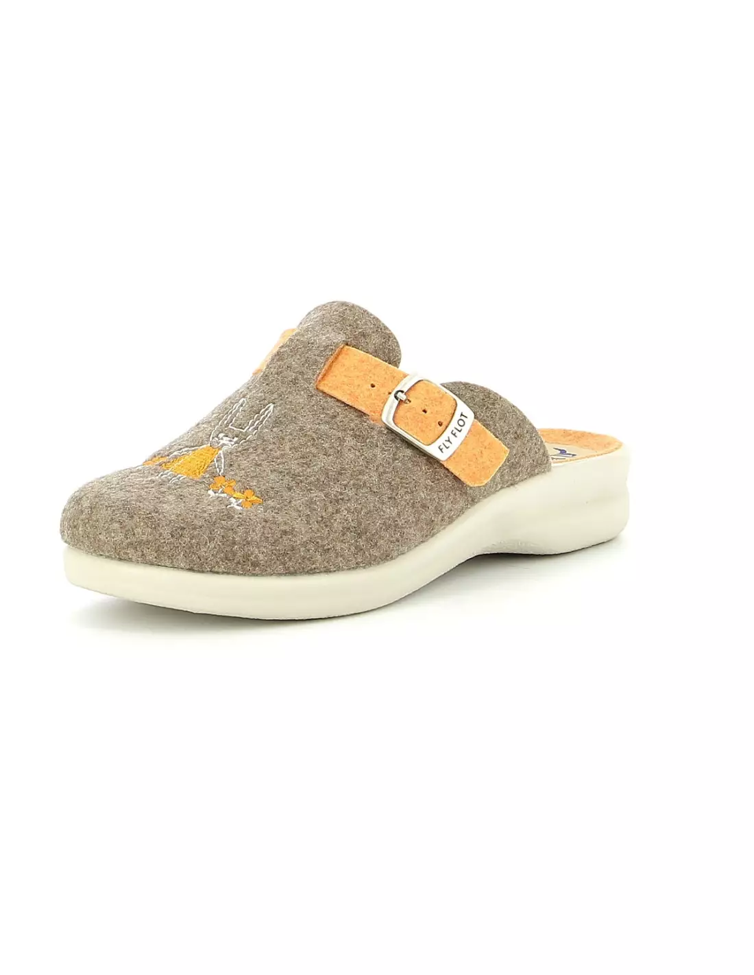 FLY FLOT FOURGES - Pantoufles & chaussons Marron