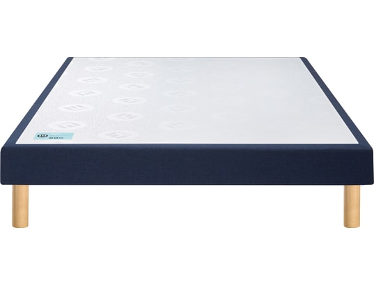 MERINOS - Sommier 120 x 190 Du Matin chine bleu 1219
