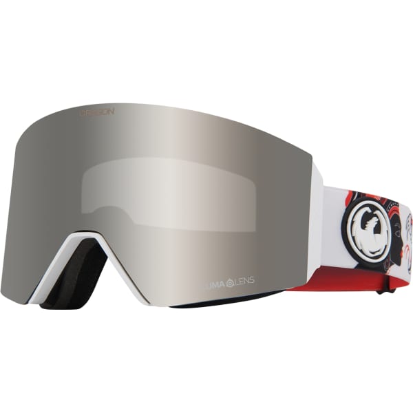 Masque de ski DRAGON RVX MAG OTG RANALTER24/LLDARKSMOKE+LLSILVERION