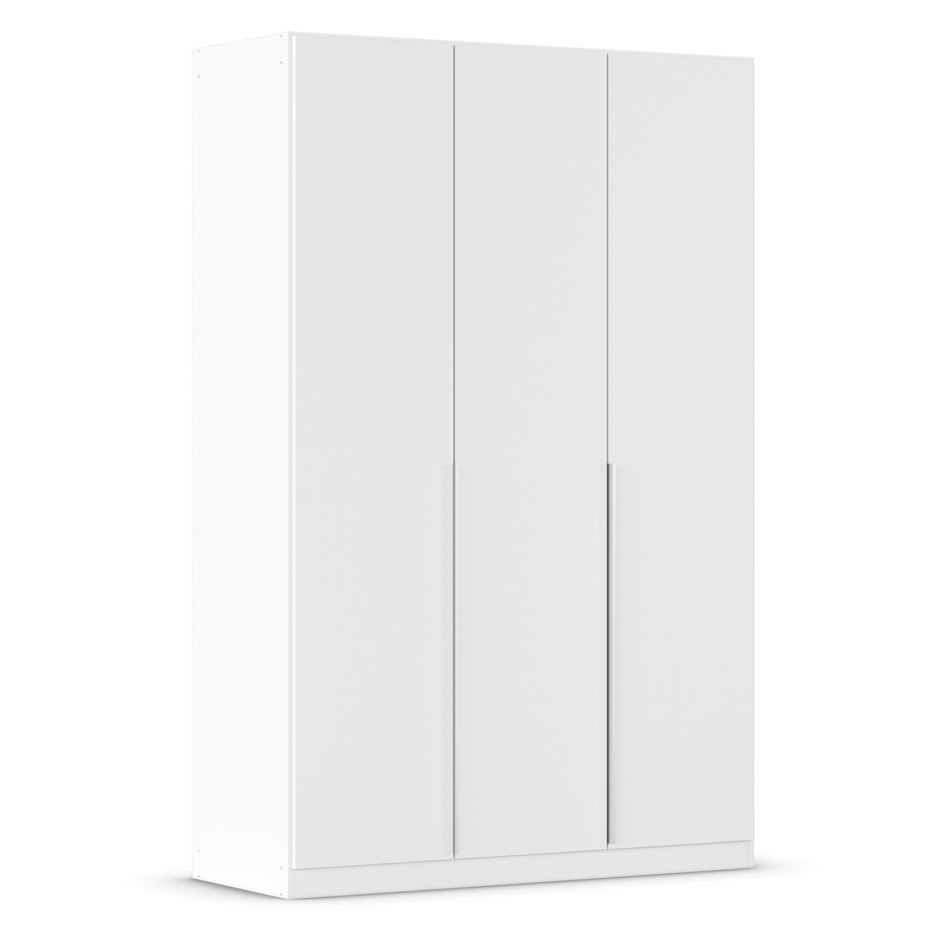 Drehtürenschrank - alpinweiß - 3-türig - 136x210 cm