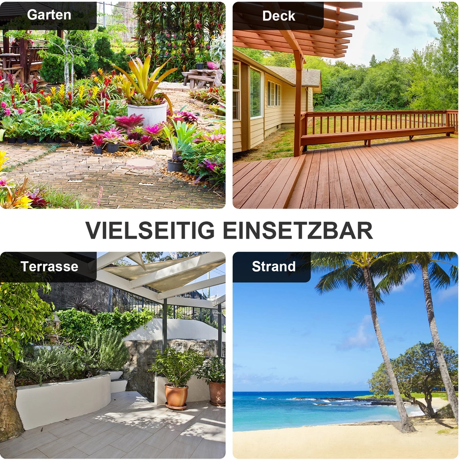 Outsunny Sitzbank im Wagenrad-Design dunkelbraun