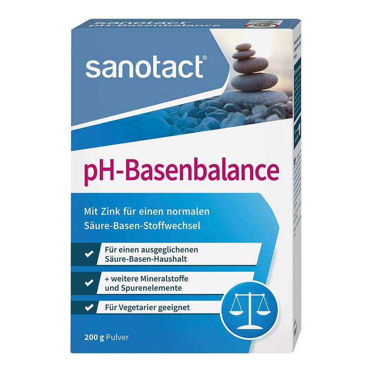 PH-Basenbalance Pulver sanotact, 200 g