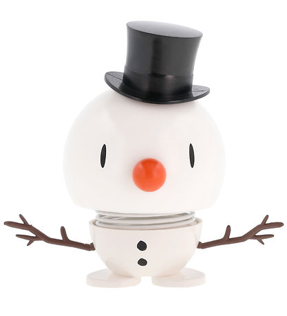 Hoptimist Snowman - Medium+ - 10,8 cm - Weiß