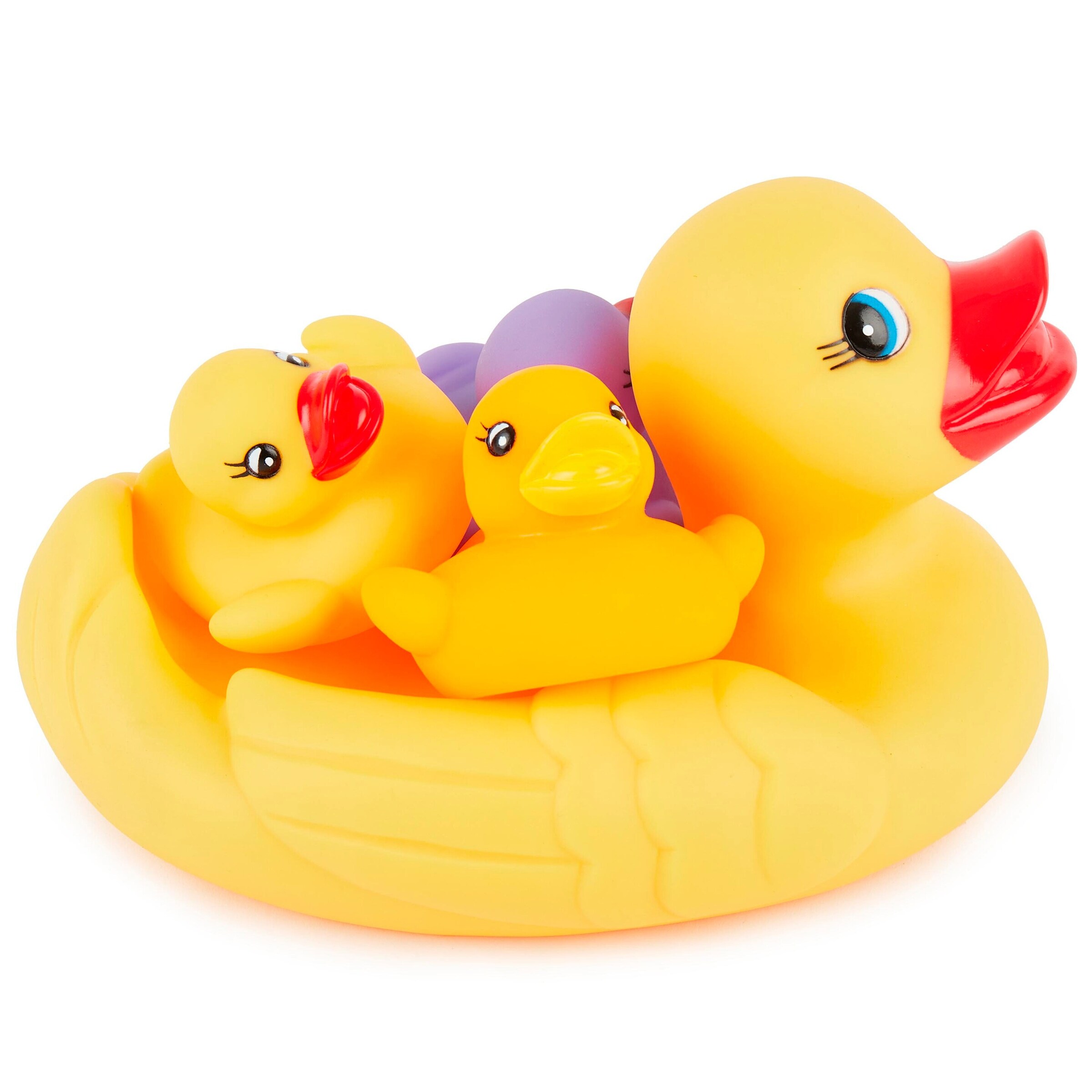 Bieco Schwimmenten-Familie - ab 12 Monate Gelb