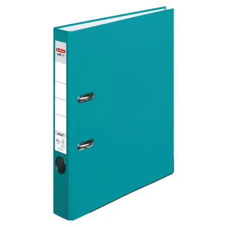 Herlitz Ordner PP A4 5cm FSC-Mix maXfile protect carribean