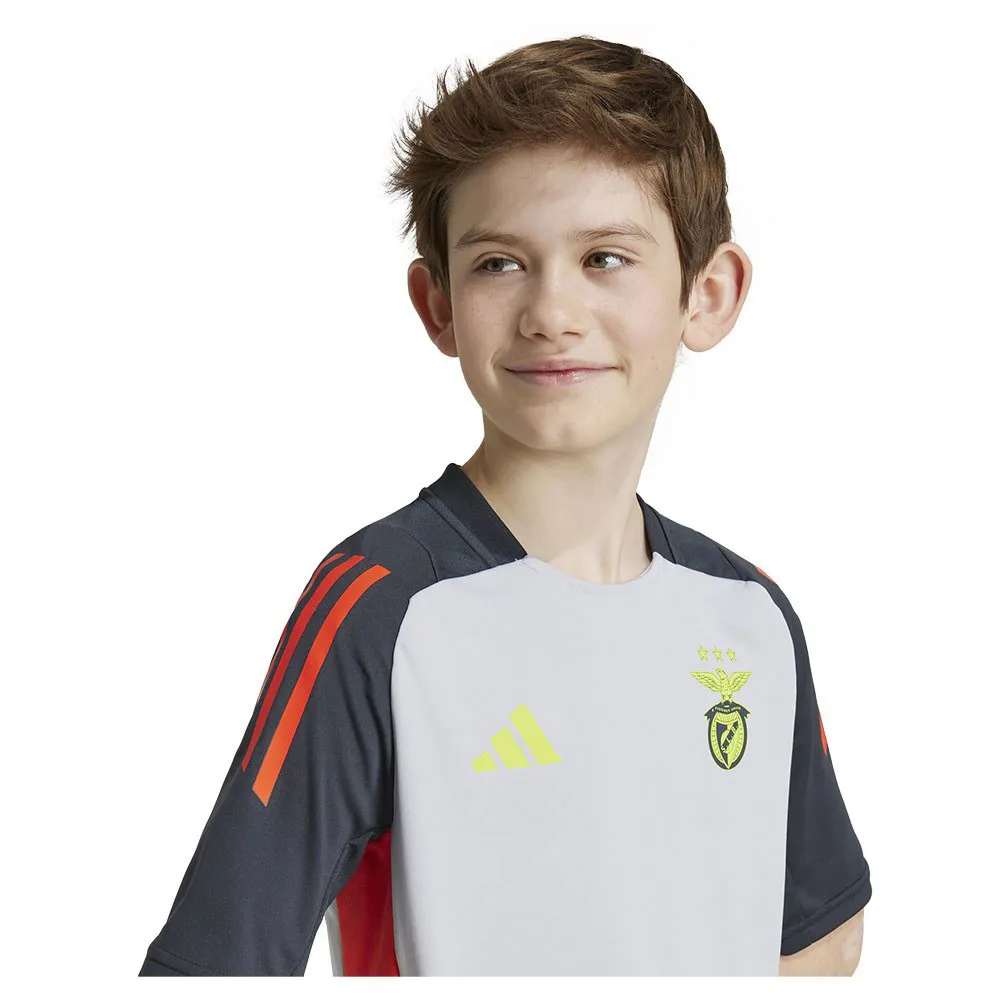 adidas Benfica 24/25 Trainings-T-Shirt mit kurzen Ärmeln Junior