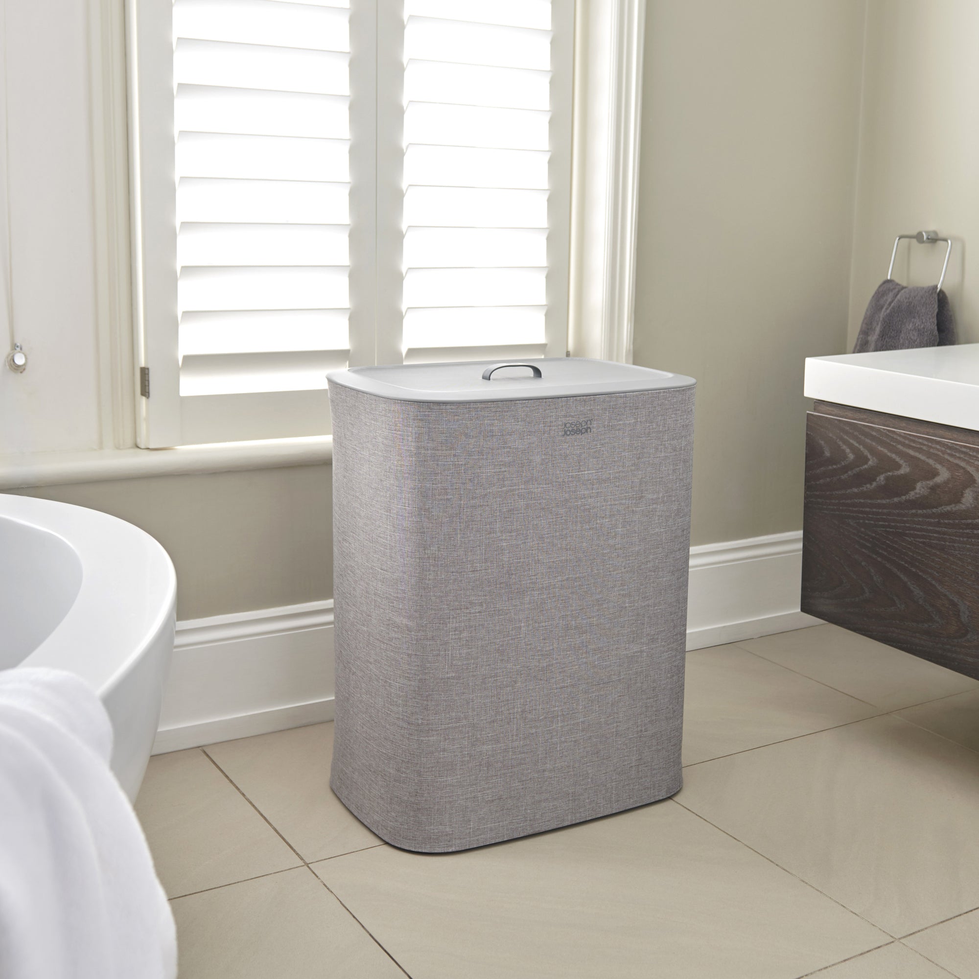 Joseph Joseph Tota Duo Wasmand 90 L - Grey