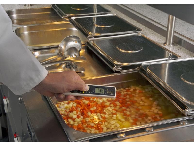 TFA Dostmann Infrarot-Messgerät DualTemp Pro Einstich-Infrarot-Thermometer