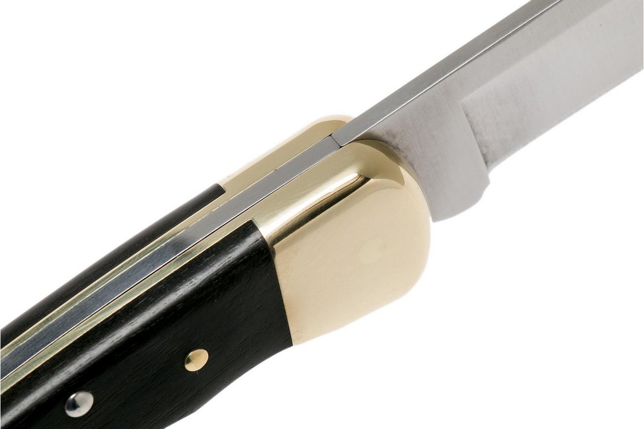 Buck 110 Folding Hunter zakmes, met vinger groeven