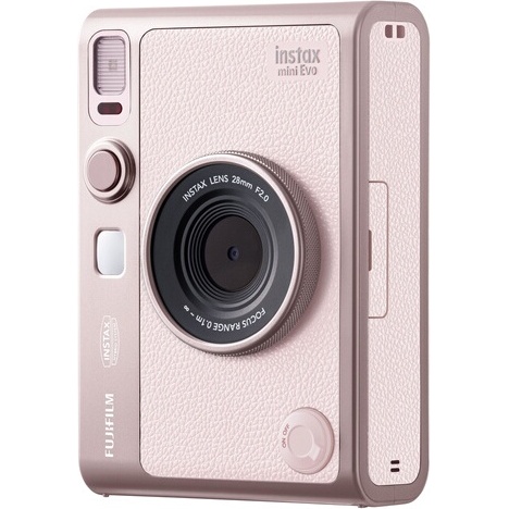Appareil photo instantané Fujifilm INSTAX MINI EVO rose (USB Micro type C)