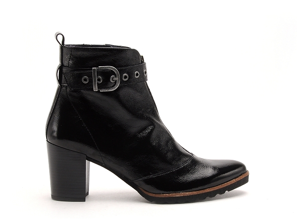 Dorking boots bottine talons femme d8300na noir