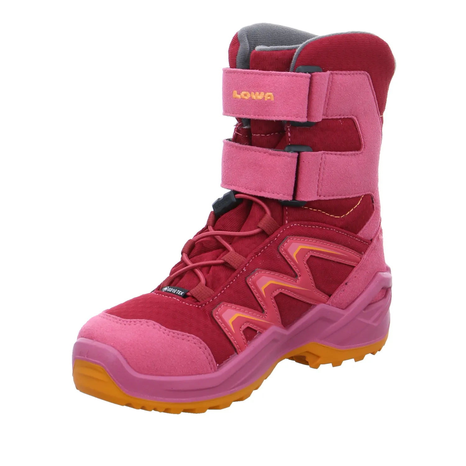 LOWA Kleinkinder-Snowboot  Membran Pink Synthetik  Mädchen Winterstiefel
