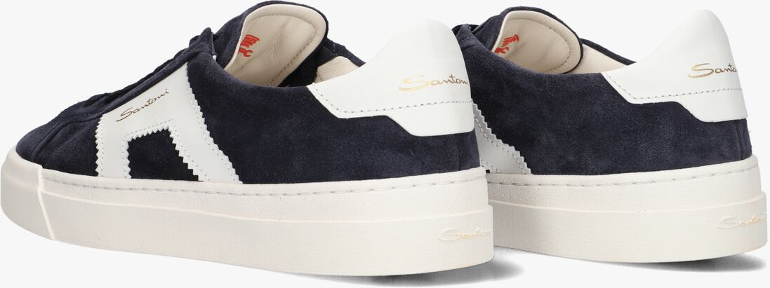 blauwe santoni lage sneakers gloria 21870