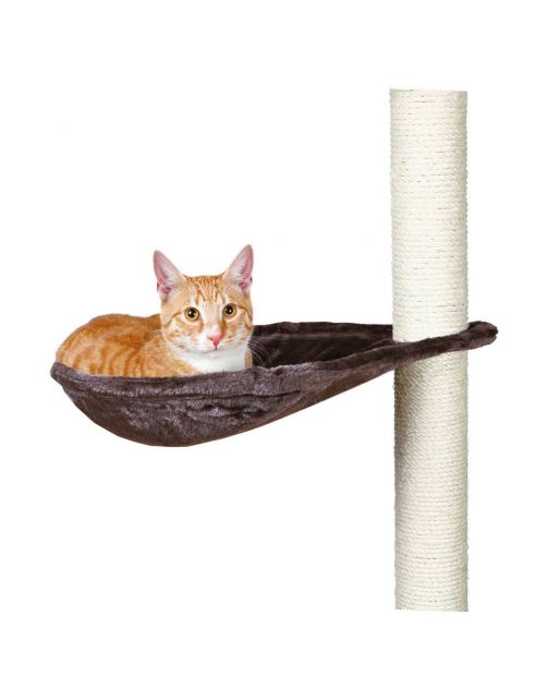 Trixie Hangmand Voor Krabpalen Met Metalen Frame - Kattenhangmat - Ø 40 cm Grijs