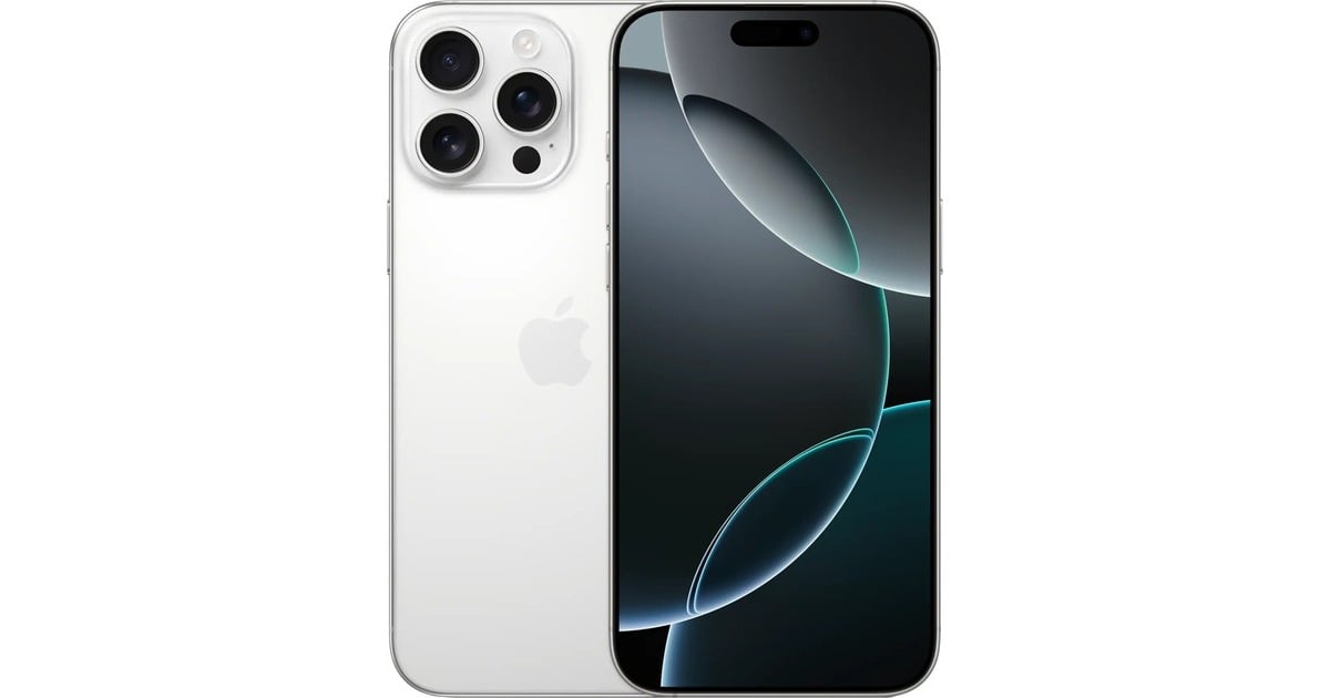 AppleiPhone 16 Pro Max smartphone  (Wit, 256 GB, iOS)