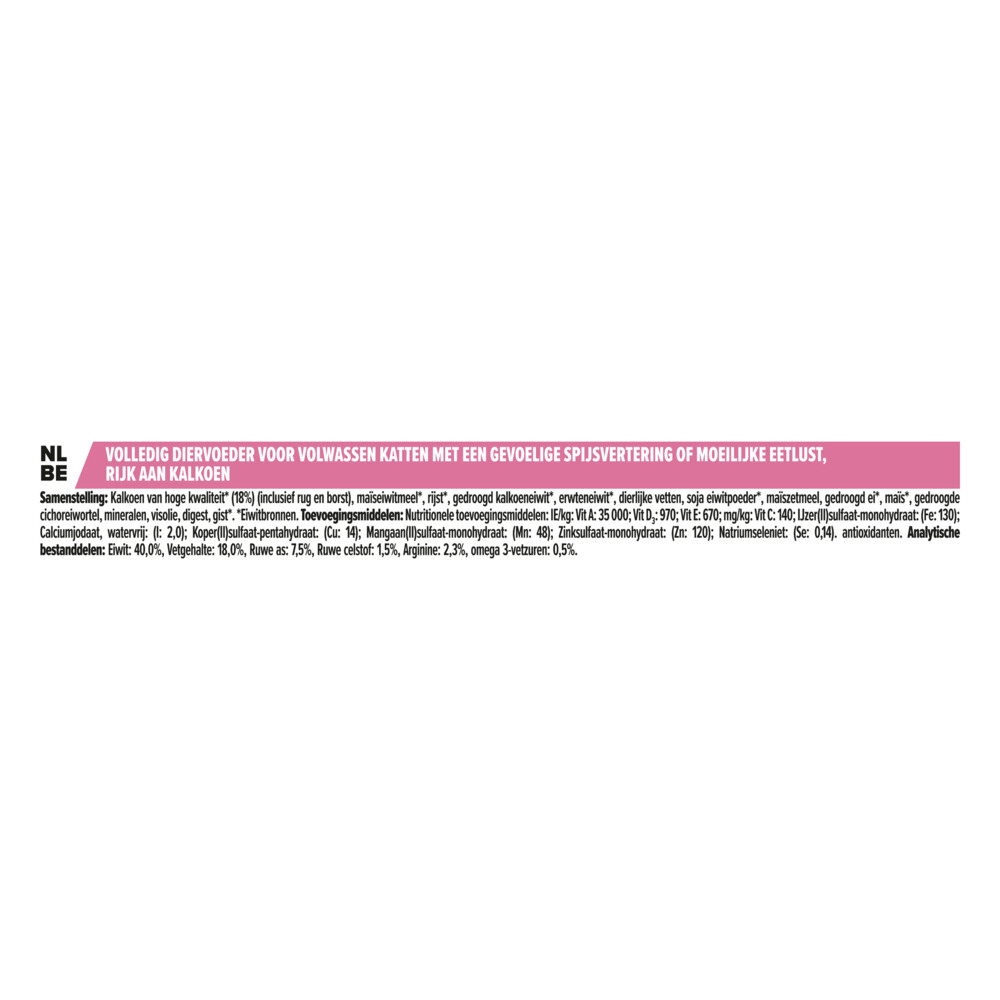 Pro Plan Adult Delicate Digestion Kalkoen10 kg
