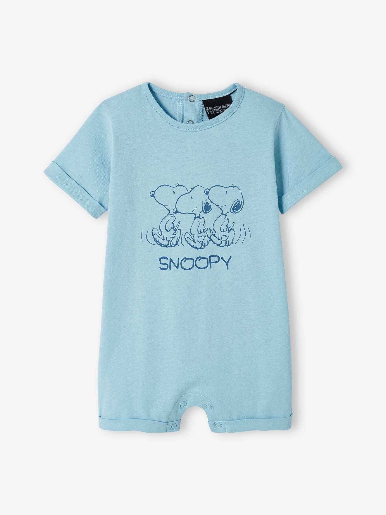 Lote com 2 macacões curtos para bebê Snoopy Peanuts® 0052