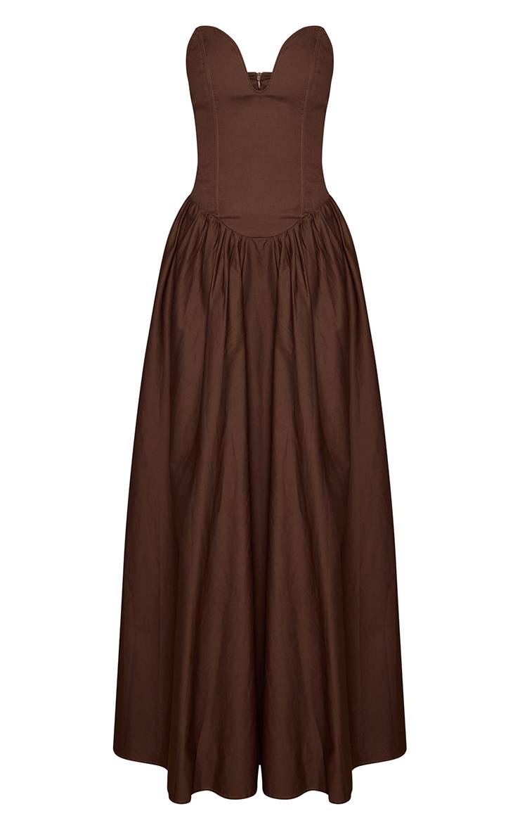 Champignon Robe Mi-longue Fluide Tissée À Bandeau Tall