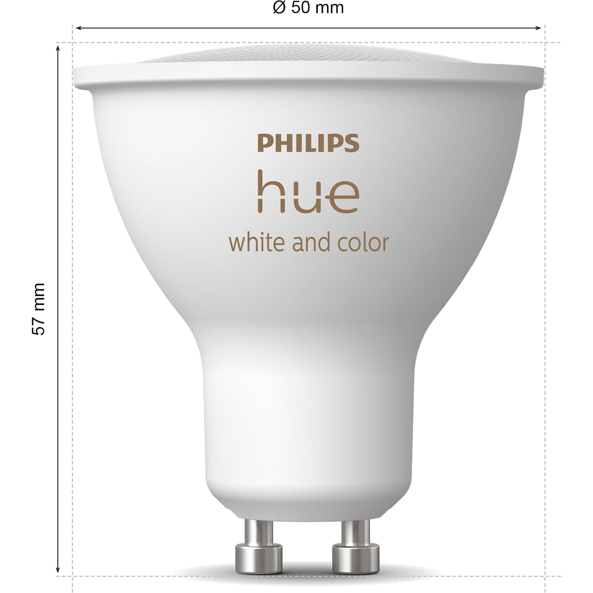 Philips Hue LED-lyspære GU10 4,2W